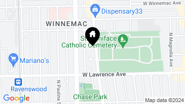 Map of 4848 N Clark Street, Chicago IL, 60640