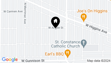 Map of 4946 N Mcvicker Avenue, Chicago IL, 60630