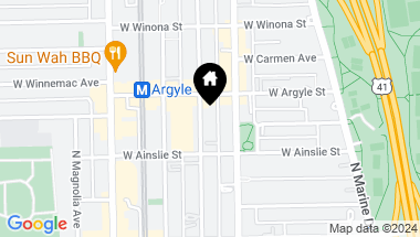 Map of 4935 N Kenmore Avenue, Chicago IL, 60640