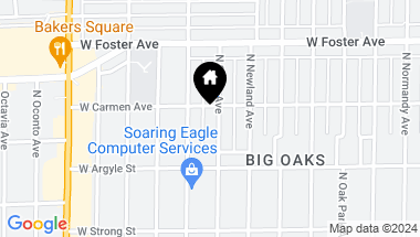 Map of 5048 N Sayre Avenue, Chicago IL, 60656