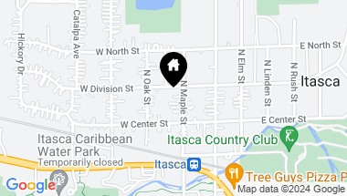 Map of 320 N MAPLE Street, Itasca IL, 60143