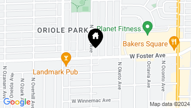Map of 5205 N Olcott Avenue, Chicago IL, 60656
