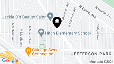 Map of 5688 N MILWAUKEE Avenue, Chicago IL, 60646
