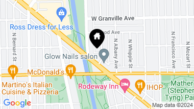 Map of 6040 N Troy Street Unit: 212, Chicago IL, 60659