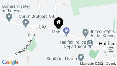 Map of 592-592A Plymouth Street, Halifax MA, 02338