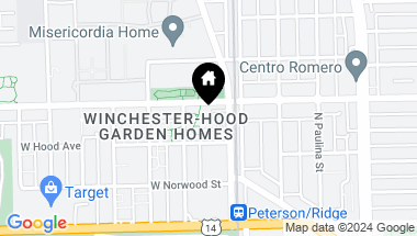Map of 6169 N Wolcott Avenue Unit: 1A, Chicago IL, 60660