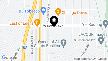 Map of 6336 N Kilpatrick Avenue, Chicago IL, 60646