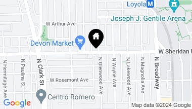 Map of 1401 W Devon Avenue, Chicago IL, 60660