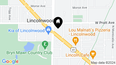 Map of 6733-6735 N Lincoln Avenue, Lincolnwood IL, 60712