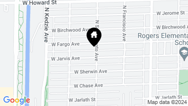 Map of 3000 W Jarvis Avenue, Chicago IL, 60645