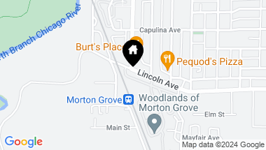 Map of 6323 Lincoln Avenue, Morton Grove IL, 60053
