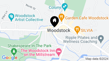 Map of 51 Tinker Street, Woodstock NY, 12498-0000