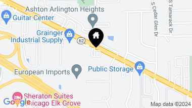 Map of 605 E Algonquin Road, Arlington Heights IL, 60005