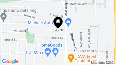 Map of 7221 Lake Street, Morton Grove IL, 60053