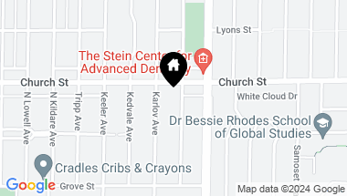 Map of 9140 Keystone Avenue, Skokie IL, 60076