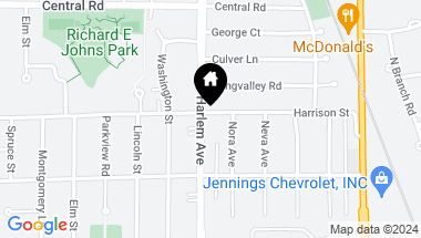 Map of 339 Harlem Avenue, Glenview IL, 60025