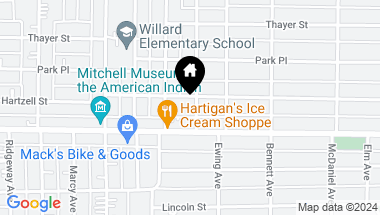 Map of 2620 Reese Avenue, Evanston IL, 60201
