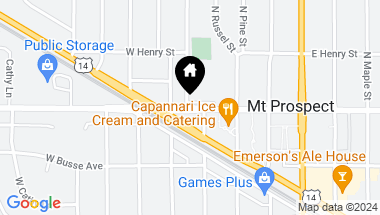 Map of 5 N Elmhurst Avenue, Mount Prospect IL, 60056