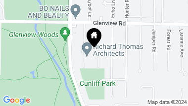 Map of 644 Beaver Road, Glenview IL, 60025