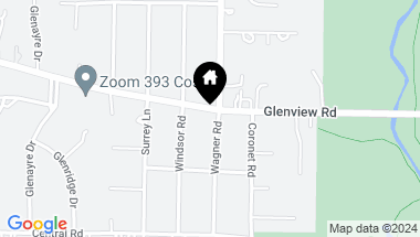 Map of 901 glenview Road, Glenview IL, 60025