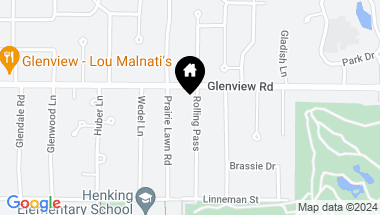 Map of 930 Rolling Pass, Glenview IL, 60025