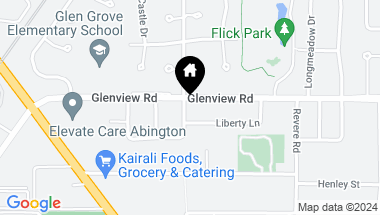 Map of 3725 Glenview Road, Glenview IL, 60025