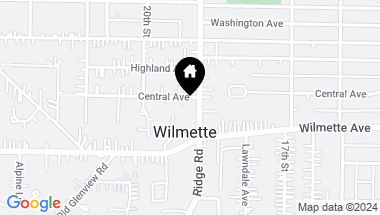 Map of 441 Ridge Road, Wilmette IL, 60091
