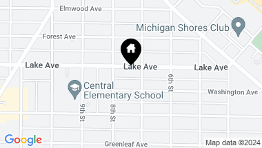 Map of 711 Lake Avenue, Wilmette IL, 60091