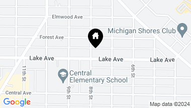 Map of 730 Lake Avenue, Wilmette IL, 60091