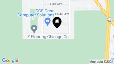 Map of 4650 Linden Avenue, Glenview IL, 60025