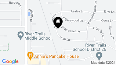 Map of 906 N Quince Lane, Mount Prospect IL, 60056