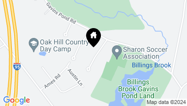 Map of 11 Iron Hollow Rd, Sharon MA, 02067