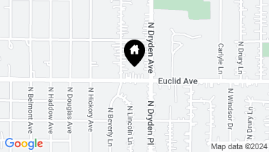 Map of 904 E Euclid Avenue, Arlington Heights IL, 60004