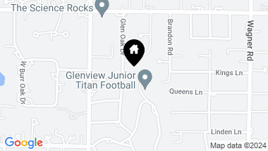 Map of 1940 North Drive, Glenview IL, 60025