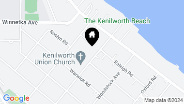 Map of 149 Kenilworth Avenue, Kenilworth IL, 60043