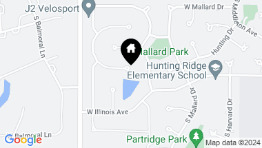 Map of 780 S Spring Willow Bay, Palatine IL, 60067