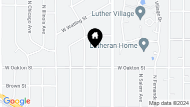 Map of 1122 N Patton Avenue, Arlington Heights IL, 60004
