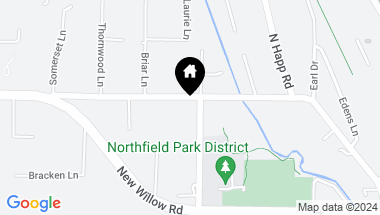 Map of 480 Wagner Road, Northfield IL, 60093