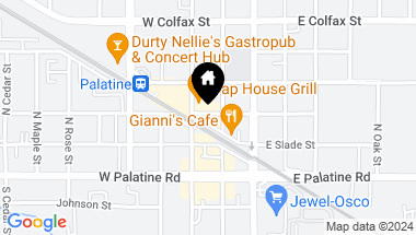 Map of 51 W Wilson Street W, Palatine IL, 60067
