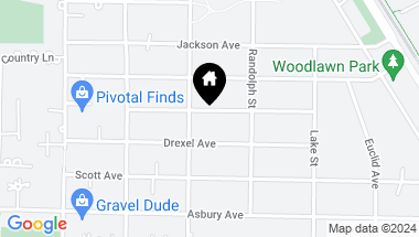 Map of 506 Oakdale Avenue, Glencoe IL, 60022