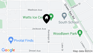 Map of 441 Jackson Avenue, Glencoe IL, 60022