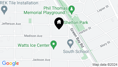 Map of 357 Madison Avenue, Glencoe IL, 60022