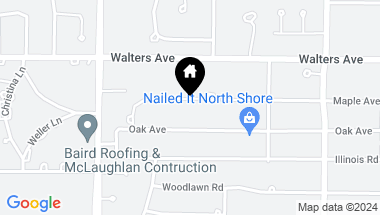 Map of 2625 Maple Avenue, Northbrook IL, 60062