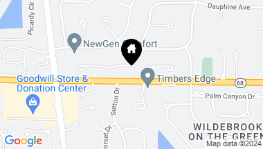 Map of 3950 Dundee Road Unit: 109, Northbrook IL, 60062