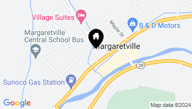 Map of 711 Main Street, Margaretville NY, 12455