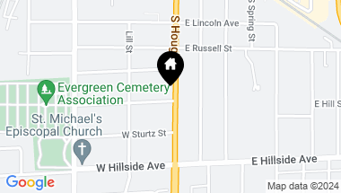 Map of 546 S Hough Street, Barrington IL, 60010