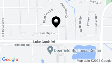 Map of 1102 Country Lane, Deerfield IL, 60015