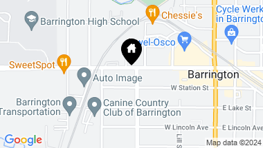 Map of 301 W Main Street, Barrington IL, 60010
