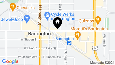 Map of 237 E Main Street, Barrington IL, 60010