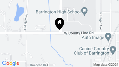 Map of 32W683 County Line Road, Barrington Hills IL, 60010